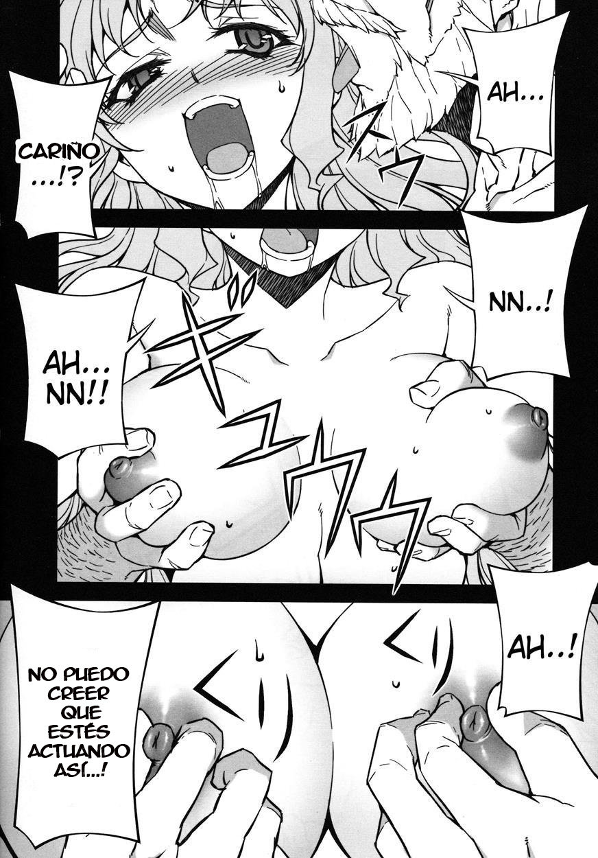 (C83) [MILK LAND (MILKCOW)] Stance of The Wife (Freezing) [Spanish] - Page 9