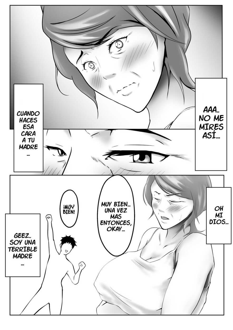 [Pentacle (Shimipan)] Haha wa Onna Deshita 2 | Mother was a woman 2 [Spanish] [BigDaddy Scan] - Page 7