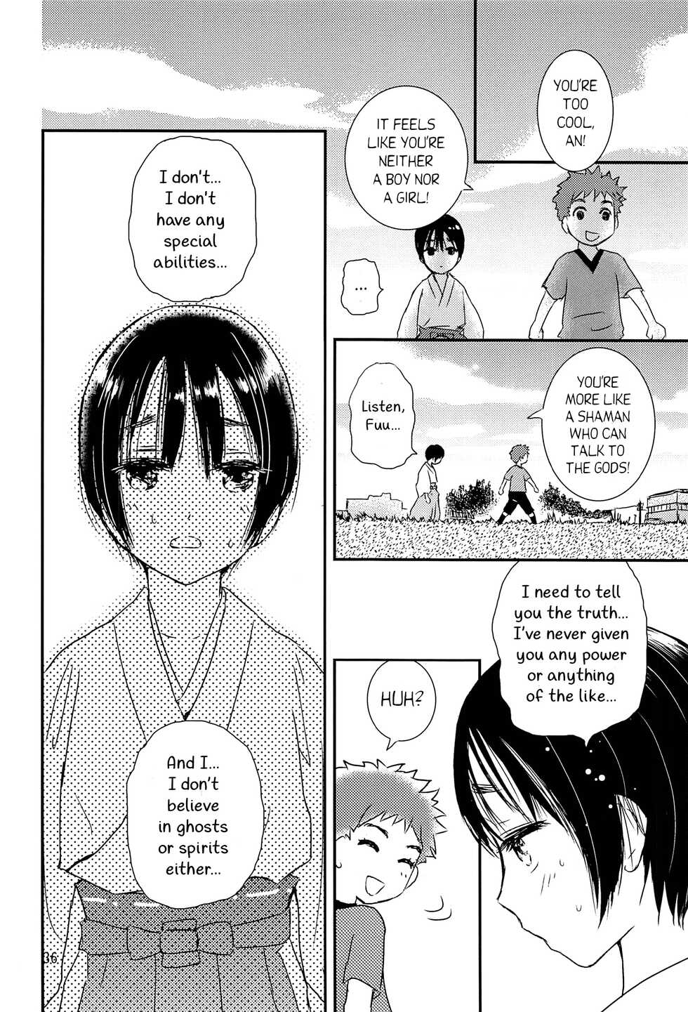 (J.GARDEN 43) [Natsukanmi (Ko-ri Azuki)] Yoru no Hokora Shaman [English] [Hikaru Scans] - Page 35