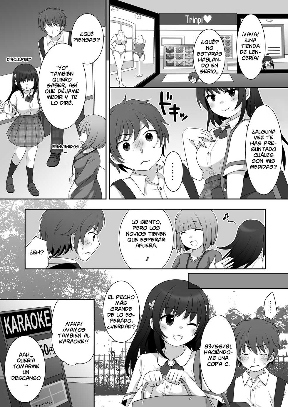 [TSF Mousou Chikusekijo (Kuratsuka Riko)] Joshi ni Hyoui shita Ore to Date shiyo! | ¡Poseí a una chica, así que tengamos una cita! [Spanish] - Page 11