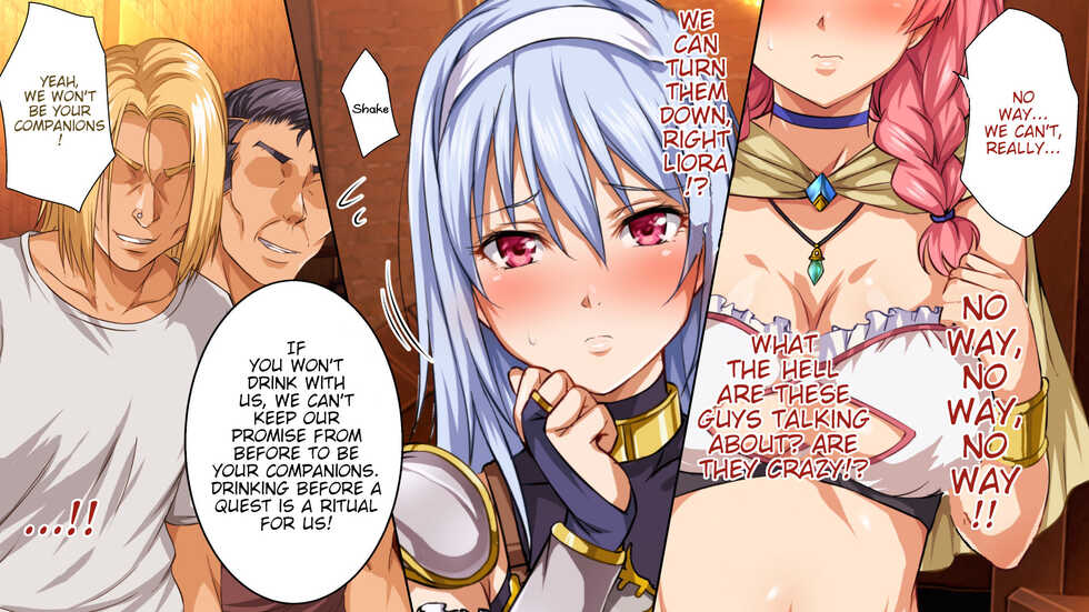 [Rokumarusou (Sanrokumaru)] Isekai YariCir 2 -Oyako no Chin Ochi Hen- | The Date Rape Club in Another Wolrd 2 -A Mother and Daughter are Defeated by Dick- [English] {WitzMacher} - Page 36