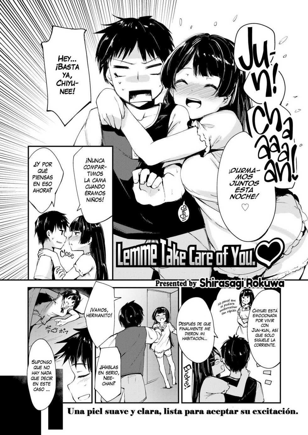 [Shirasagi Rokuwa] Osewa Sasete ne (Furete Torokete.) [Spanish] [Digital] - Page 2