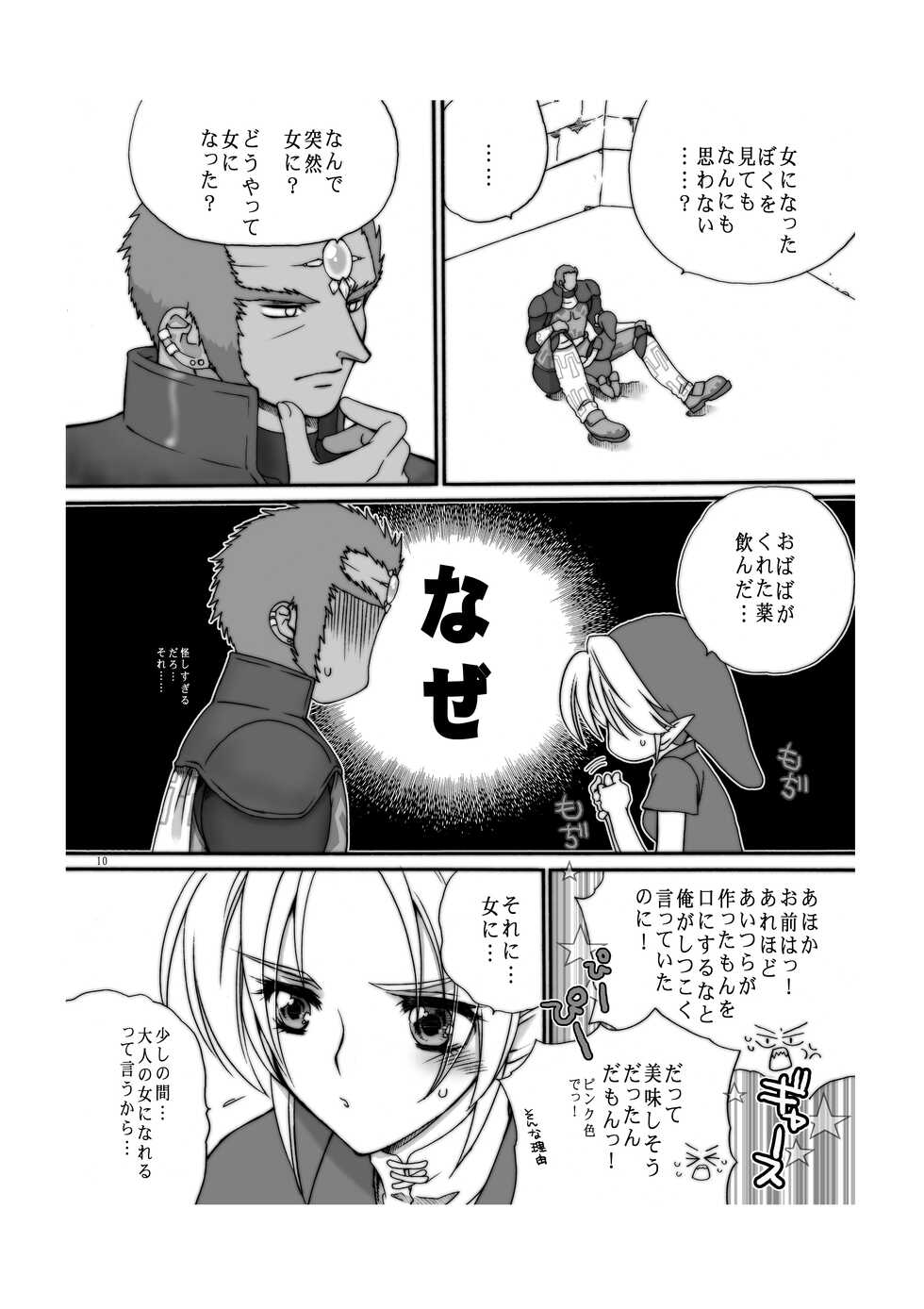 [Mousou Tengoku (Tamura Junpei)] Ai no Jibaku Souchi - Love's Suicide Machine (The Legend of Zelda) [Digital] - Page 9
