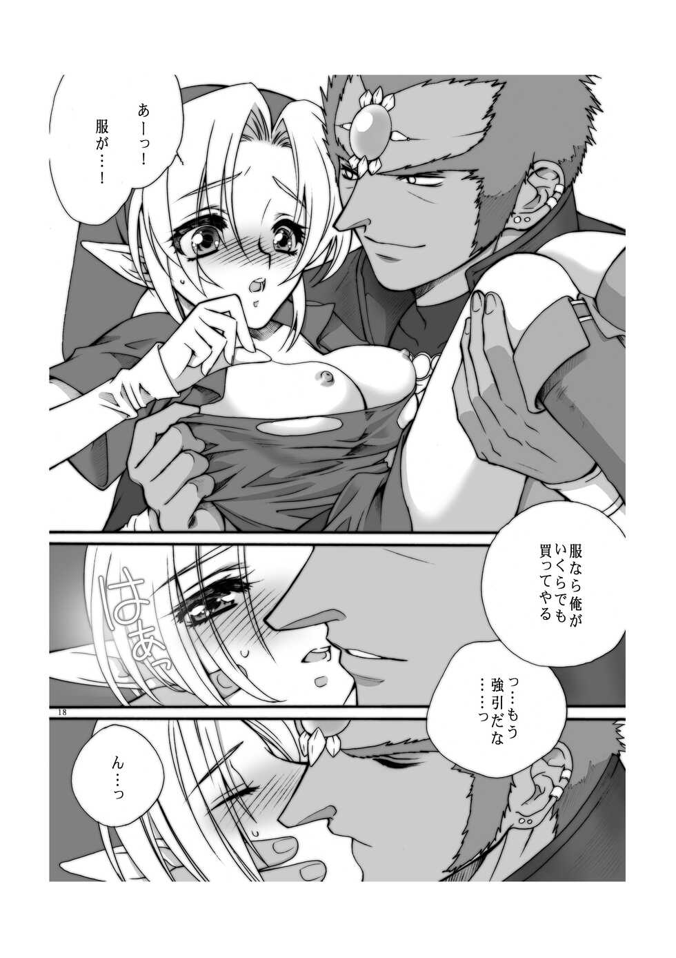 [Mousou Tengoku (Tamura Junpei)] Ai no Jibaku Souchi - Love's Suicide Machine (The Legend of Zelda) [Digital] - Page 17