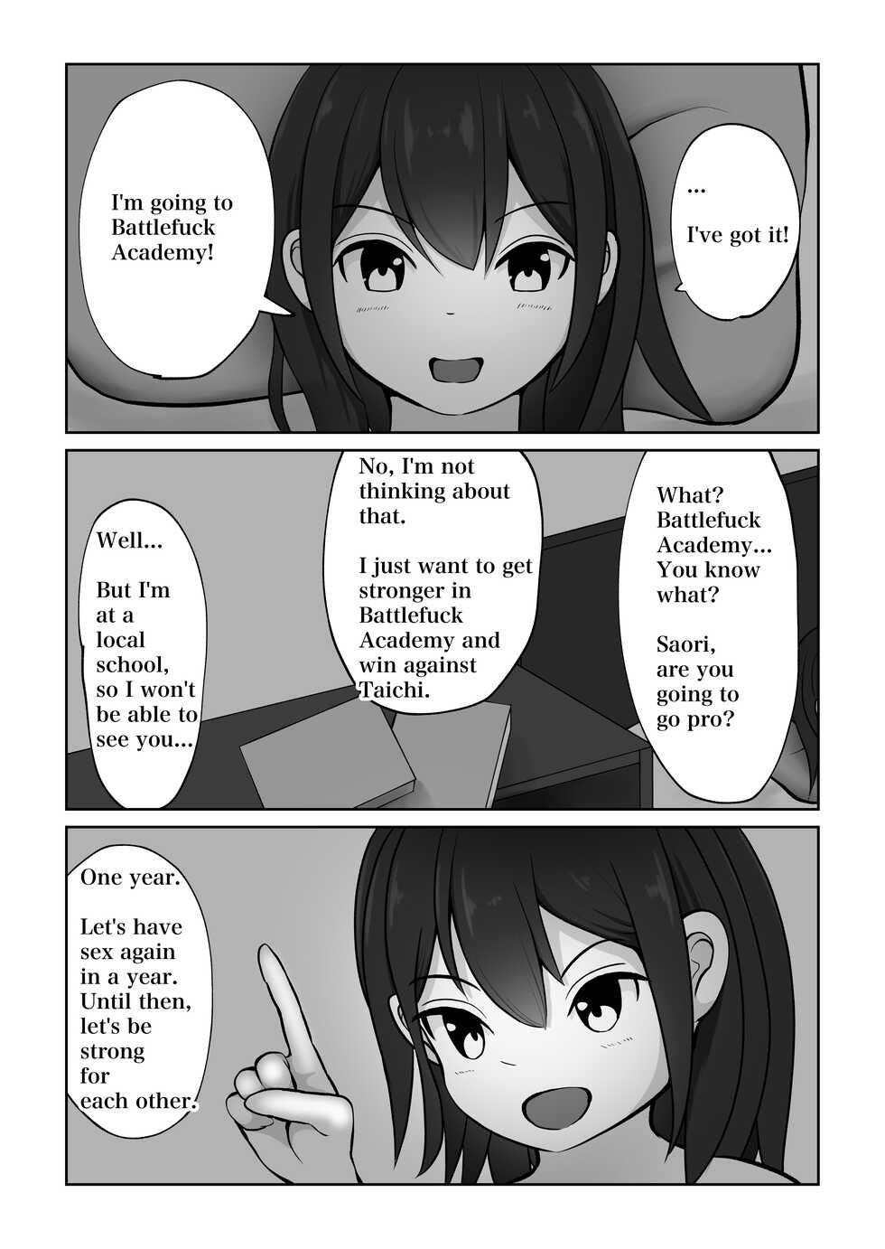 [Utoisa] Osananajimi to Battle  Fuck [English] - Page 4