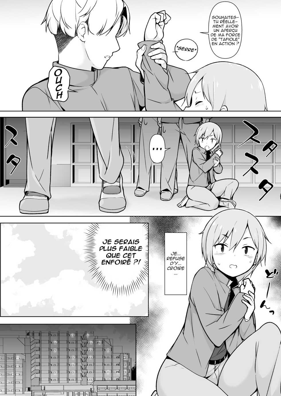 [Yuruyakatou] Namaiki Yankee ga Josou o Shitara [French] - Page 8
