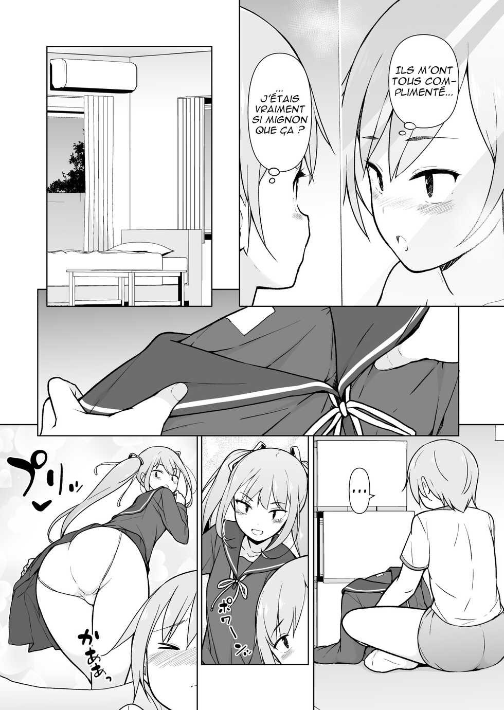 [Yuruyakatou] Namaiki Yankee ga Josou o Shitara [French] - Page 11