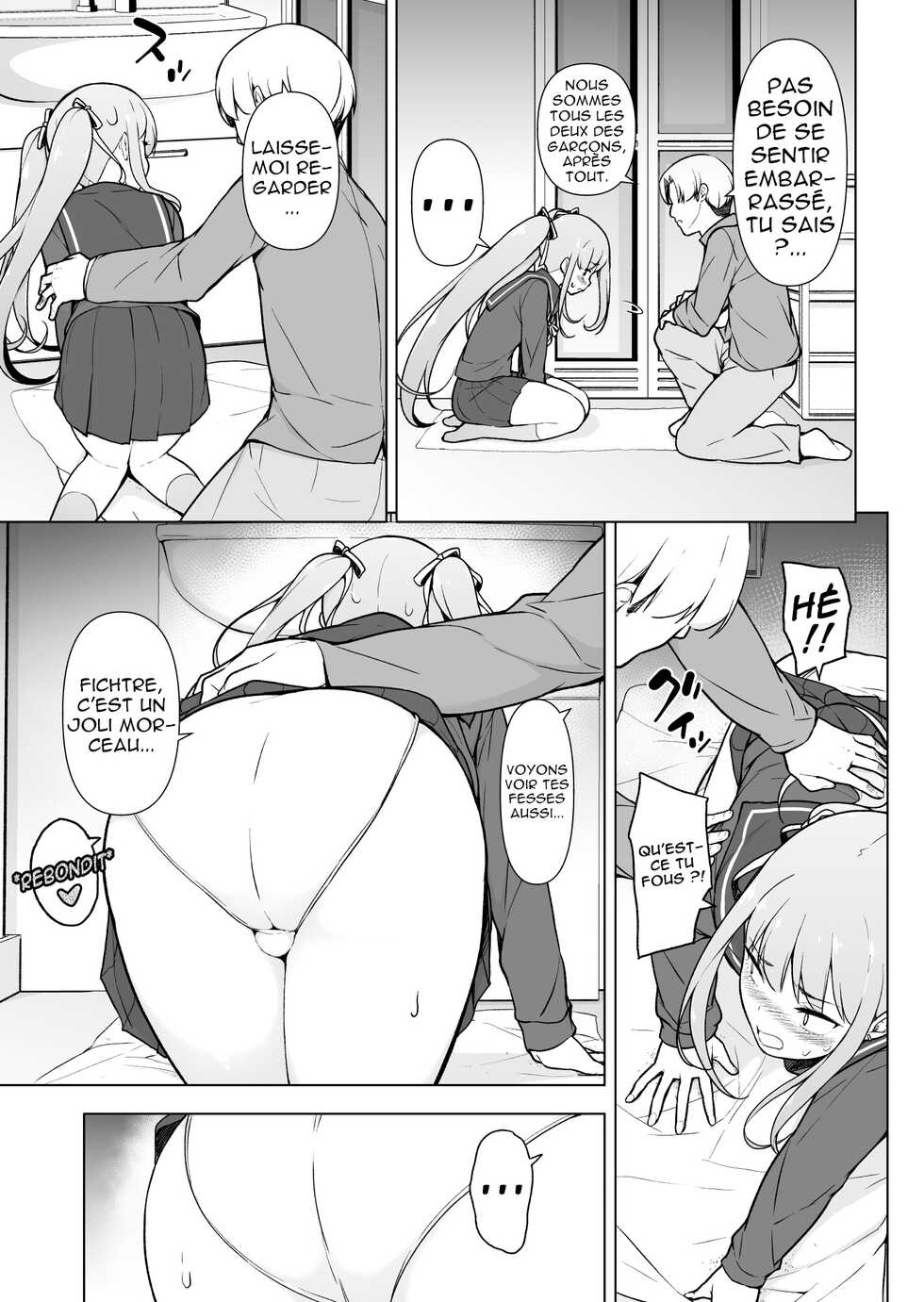 [Yuruyakatou] Namaiki Yankee ga Josou o Shitara [French] - Page 20