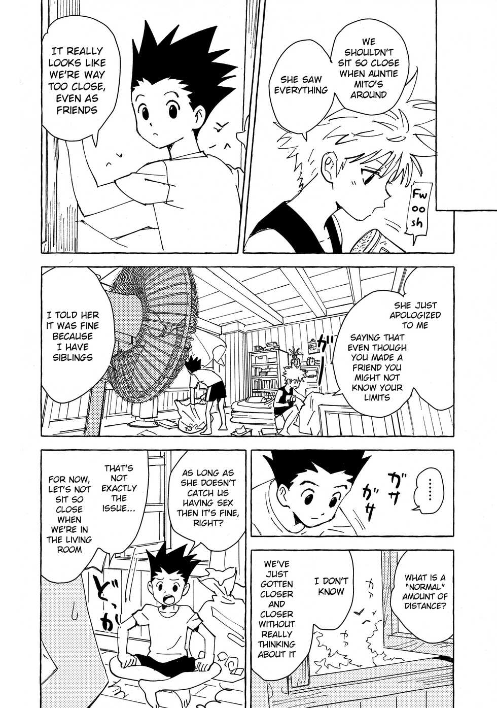 [Watagashi Maker (Tomiko)] Otona no Manegoto | Acting Like Grownups (Hunter x Hunter) [English] {Chin²} - Page 9