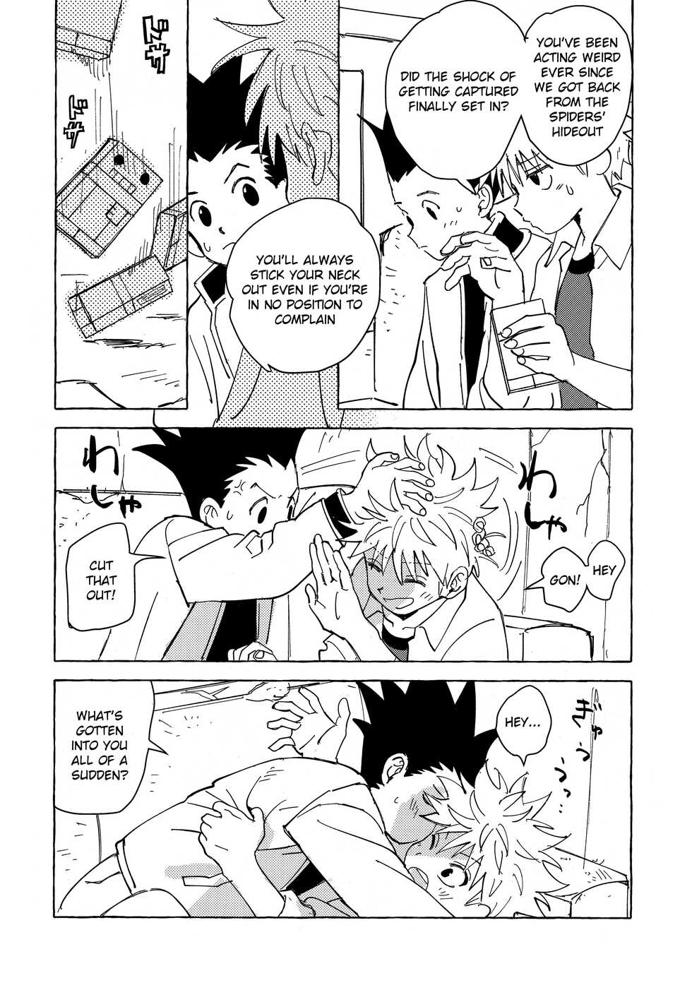 [Watagashi Maker (Tomiko)] Otona no Manegoto | Acting Like Grownups (Hunter x Hunter) [English] {Chin²} - Page 25