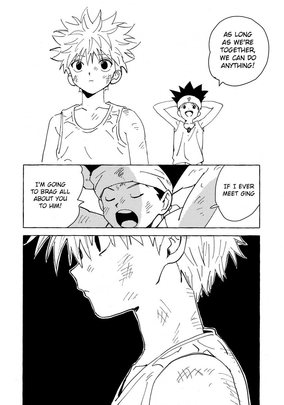 [Watagashi Maker (Tomiko)] Otona no Manegoto | Acting Like Grownups (Hunter x Hunter) [English] {Chin²} - Page 35