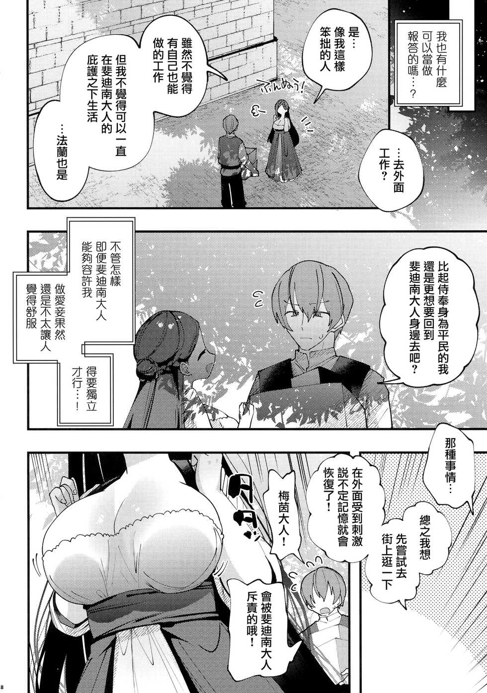 (Maou to Megami no Tawamure DR 2021) [Shirishiri Denbu Club (Guts Shihan)] Himitsu no Koibito (Honzuki no Gekokujou) [Chinese] - Page 7