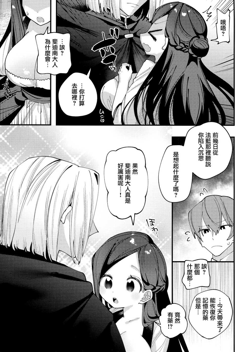 (Maou to Megami no Tawamure DR 2021) [Shirishiri Denbu Club (Guts Shihan)] Himitsu no Koibito (Honzuki no Gekokujou) [Chinese] - Page 8