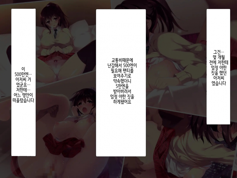 [Lyricbox (Akisoba)] Zoku Natsu "500 Yen de 10-pun Pants Misemasu" to Iu Enkou Shoujo ni 500-man Yen de Keiyaku Shitemita .「500엔에 10분 팬티 보여줍니다」라고 하는 원조교제 소녀에게 5만엔 찔러줘봤다. [Korean] - Page 13