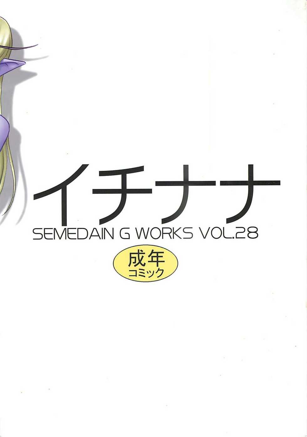 (C70) [Semedain G (Mokkouyou Bond)] Semedain G Works Vol. 28 – Ichinana (DarkStalkers) - Page 30