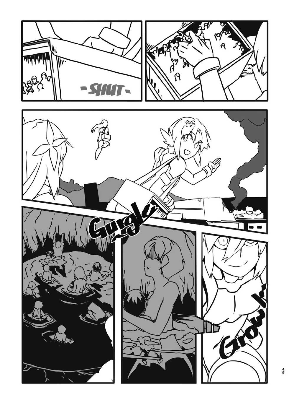 [Nefradel S.P.A. (Various)] Alien Giantess Joint Comic Vol. 2-3 [English][Incomplete] - Page 33