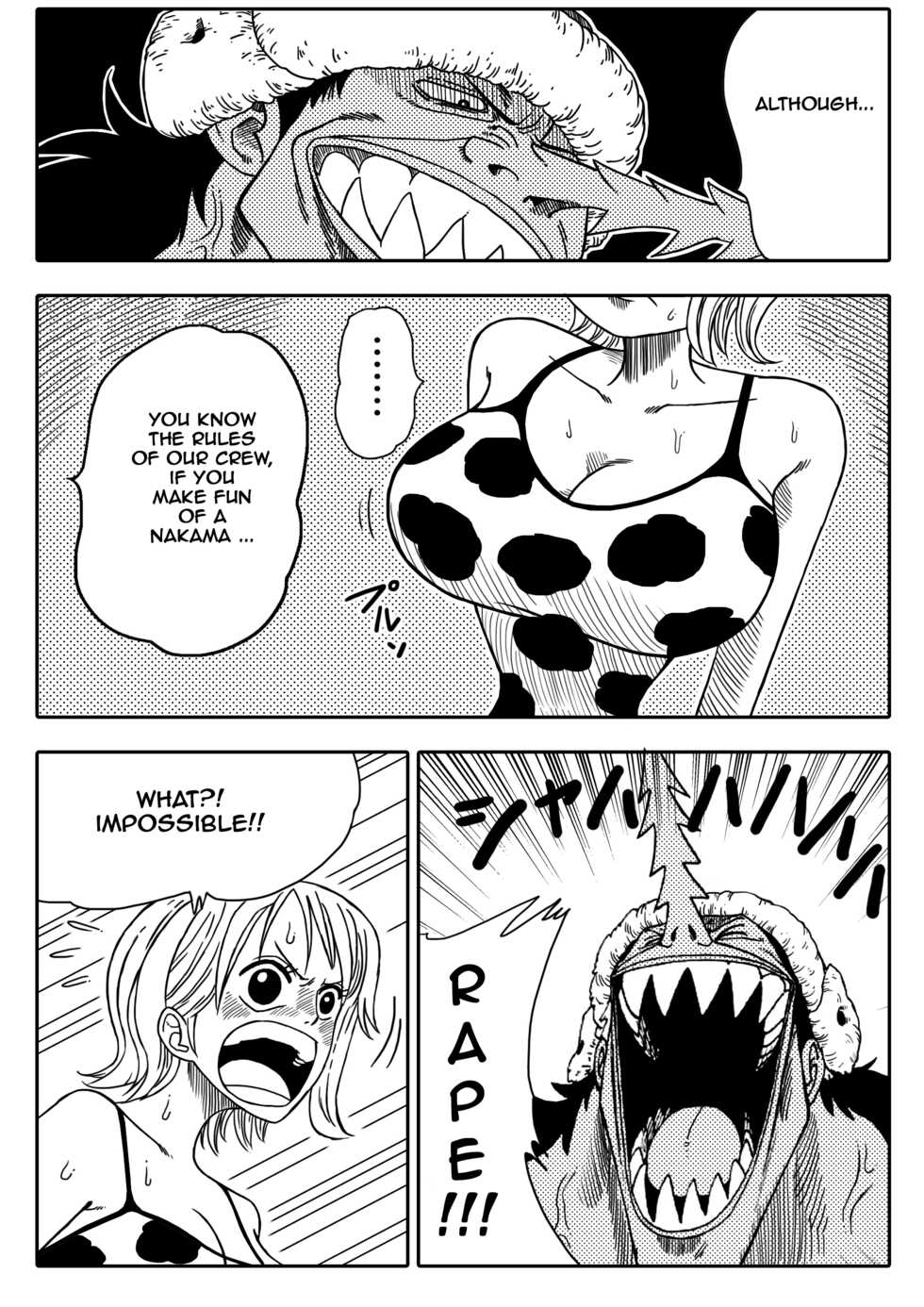 [YamamotoDoujinshi] NAMI VS ARLONG [English] [Digital] - Page 6