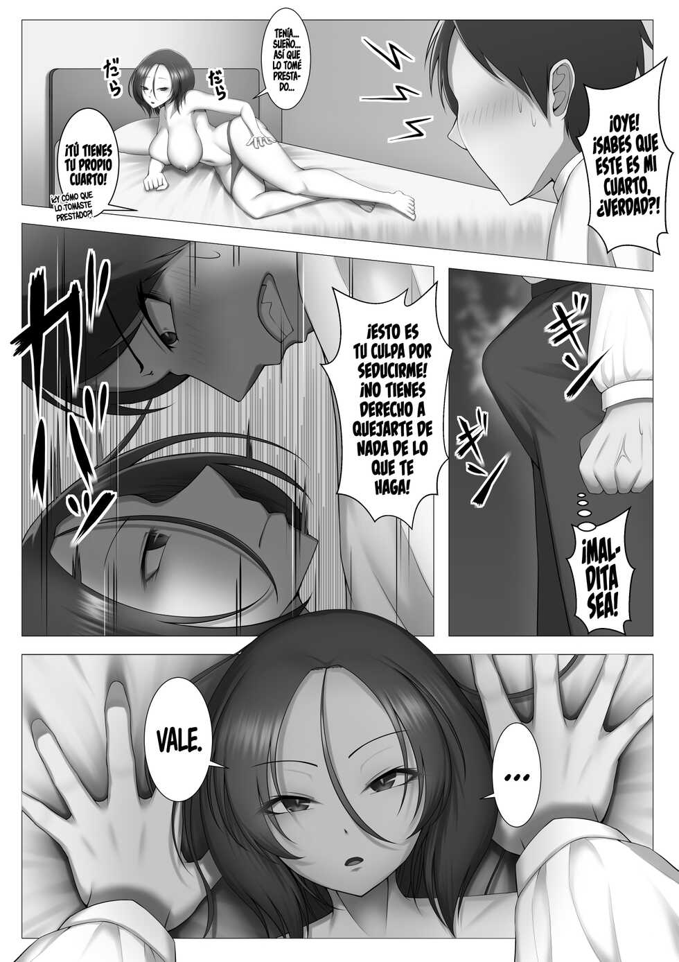 [Maikage (Mikage)] Mukuchi de Muhannou na Gimai ni Kuruwasareru Hon. | Mi hermanita sin emociones me pone bien cachondo [Spanish] [K.A. Works] - Page 14