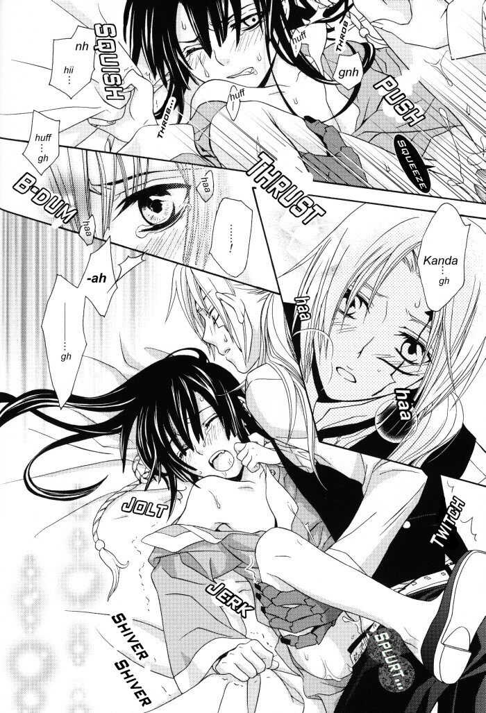 (ComiComi12) [Higashi Mikuni Kamen (Saitoh Maho, Kinui Tohko)] Waruiko wa Dare da - who is a bad baby? (D.Gray-man) [English] - Page 15