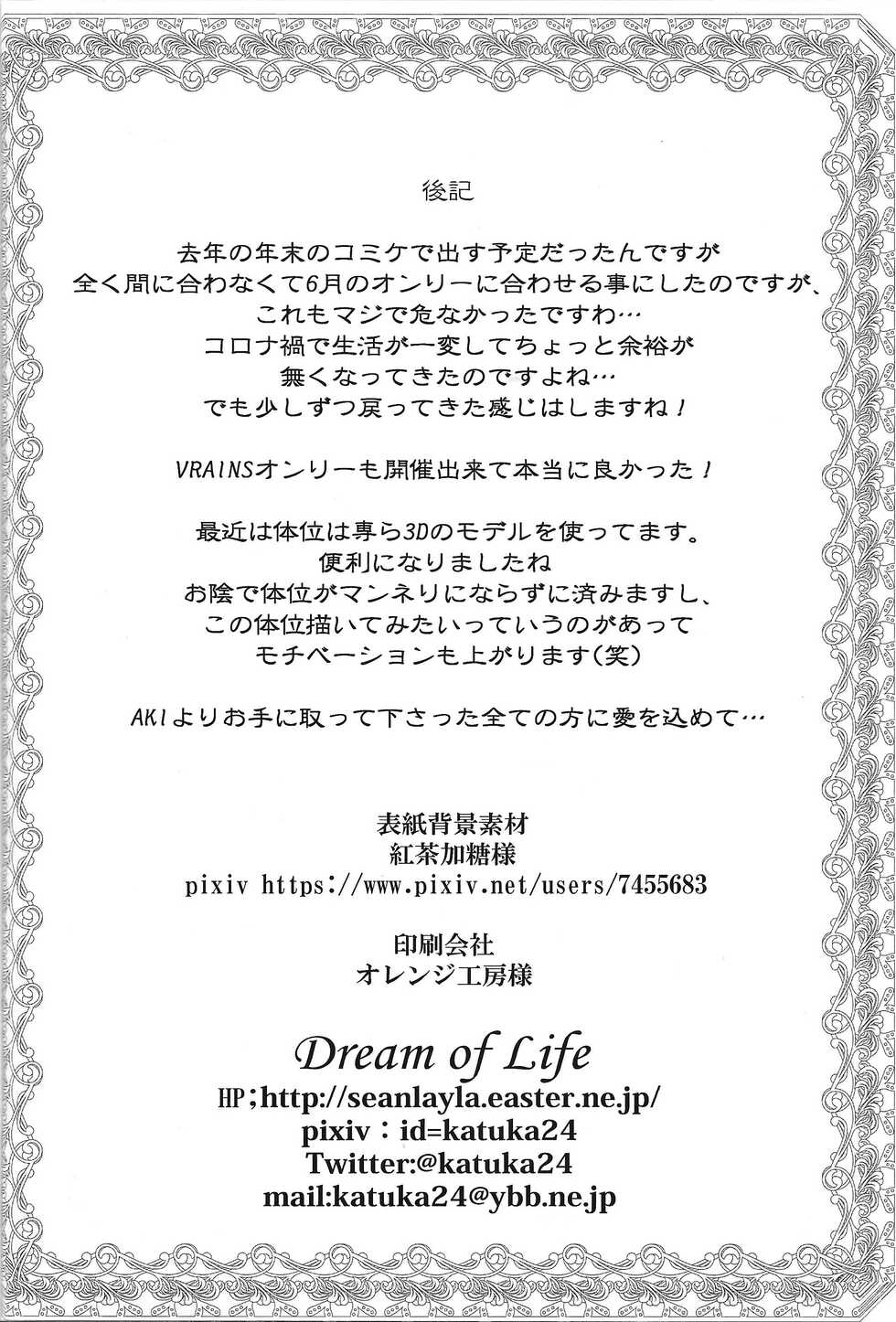 (Mirai o Terasu Three Bullet 5) [Dream of Life (AKI)] Yosougai no Tenkai (Yu-Gi-Oh! VRAINS) - Page 29