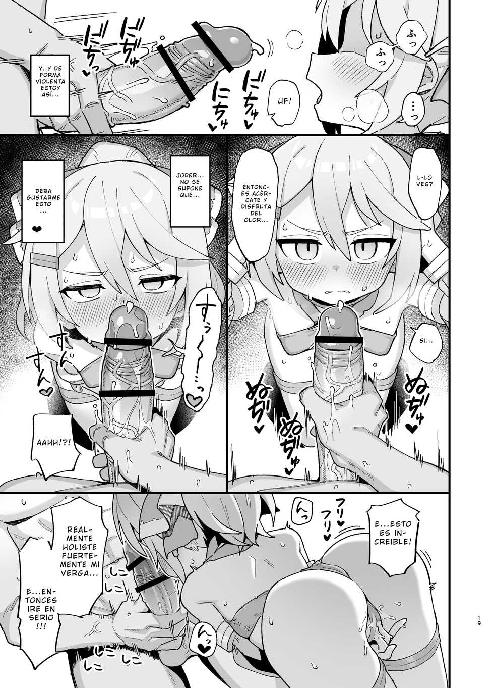 [Dagashiya (Wagashi)] Kakyuu Majutsushi, Inmon ni Somaru | Una Humilde Hechicera, Ensuciada Por La Perversidad. [Spanish] [Digital] - Page 18