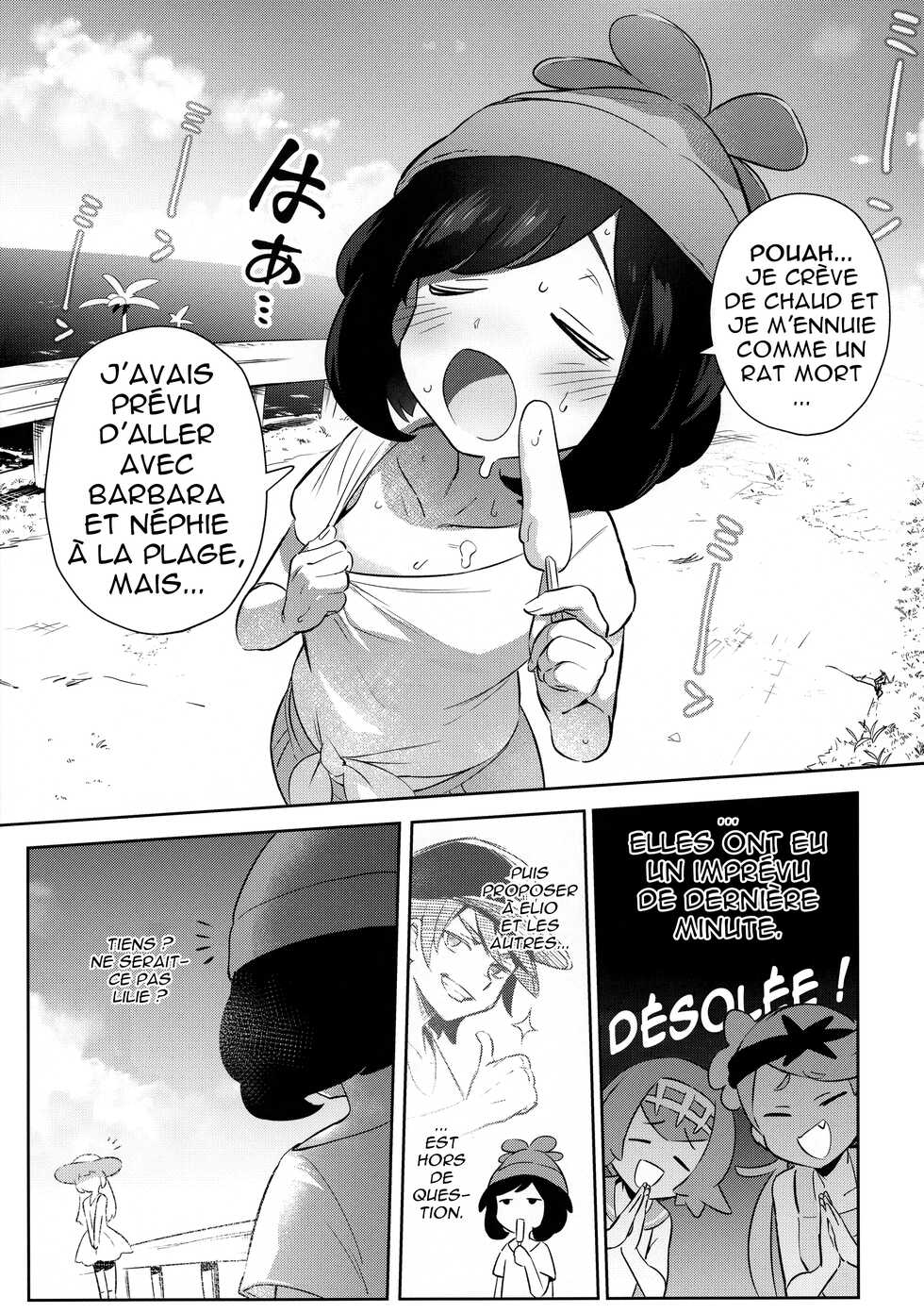 [Chouzankai (TER)] Onnanoko-tachi no Himitsu no Bouken 2 (Pokémon Sun & Moon) [French] - Page 3