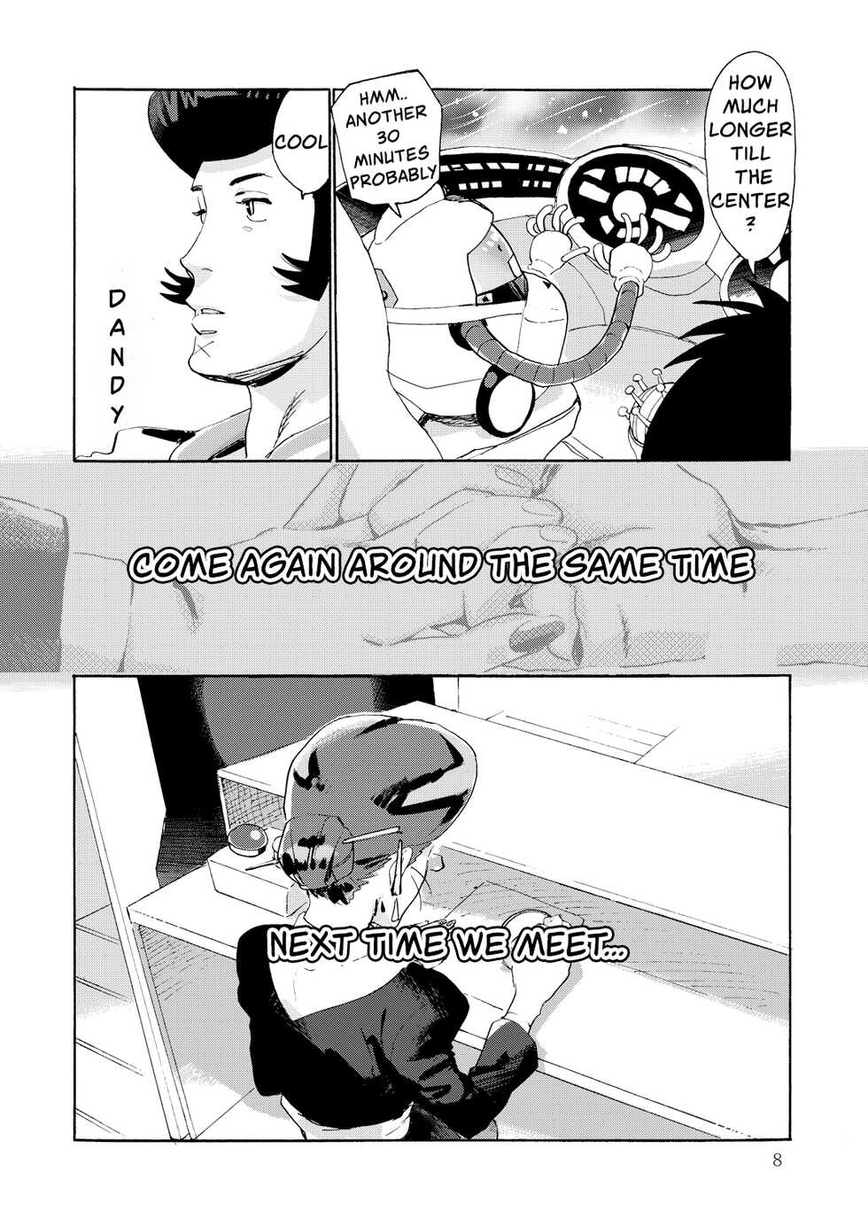 (Mizubuchi Maki) Satellite Serenade -Another dimension- (Space☆Dandy) [English] [GangWeedTranslations] - Page 7