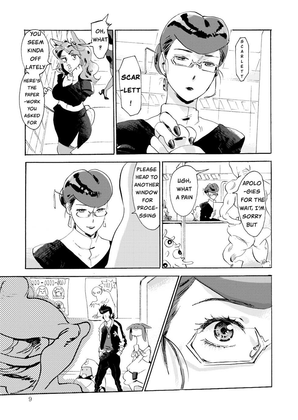 (Mizubuchi Maki) Satellite Serenade -Another dimension- (Space☆Dandy) [English] [GangWeedTranslations] - Page 8
