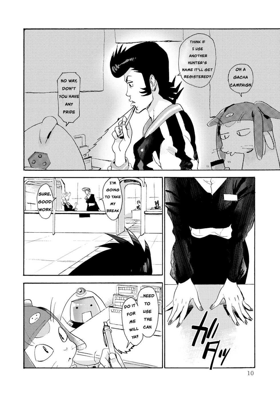 (Mizubuchi Maki) Satellite Serenade -Another dimension- (Space☆Dandy) [English] [GangWeedTranslations] - Page 9