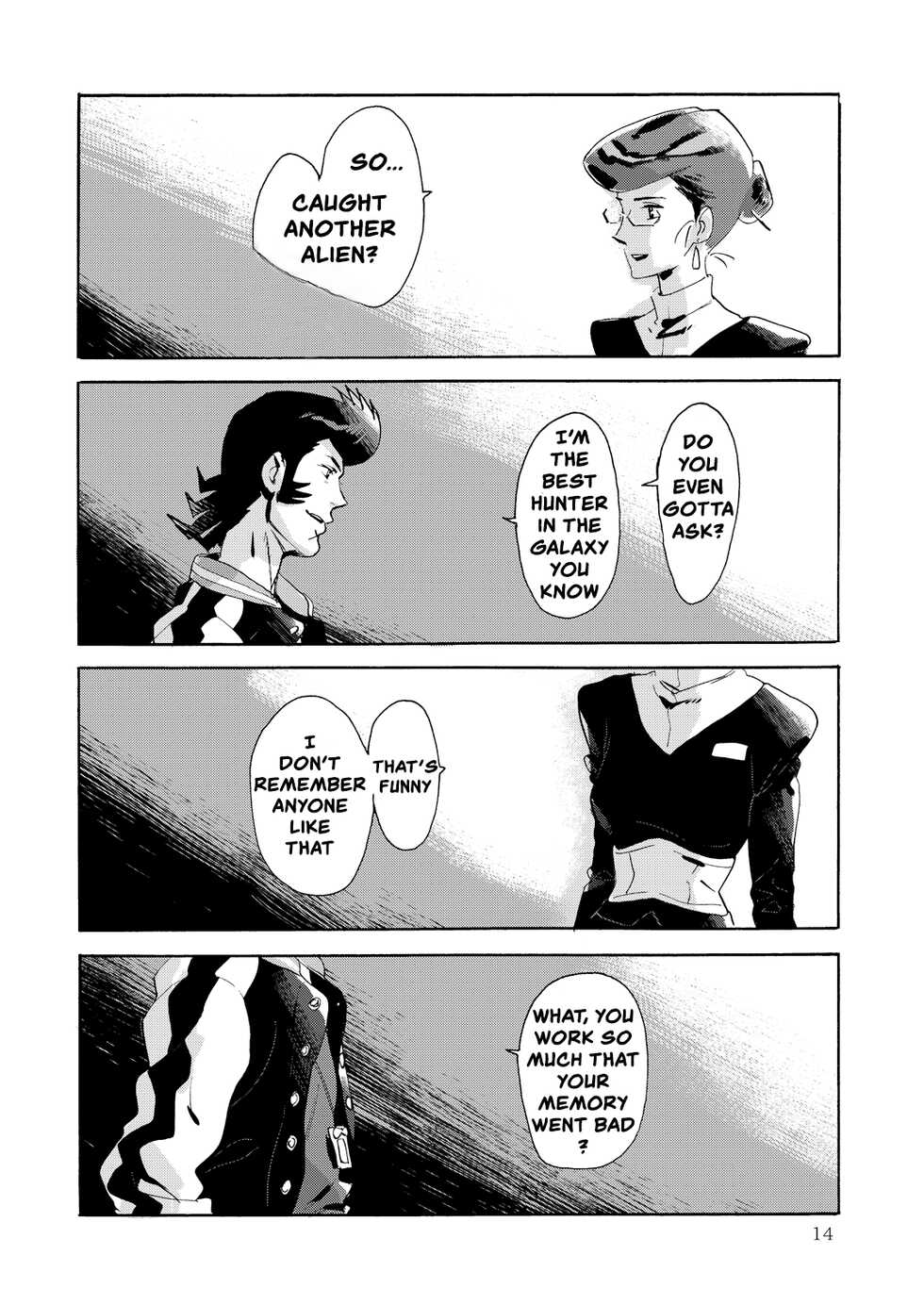 (Mizubuchi Maki) Satellite Serenade -Another dimension- (Space☆Dandy) [English] [GangWeedTranslations] - Page 13