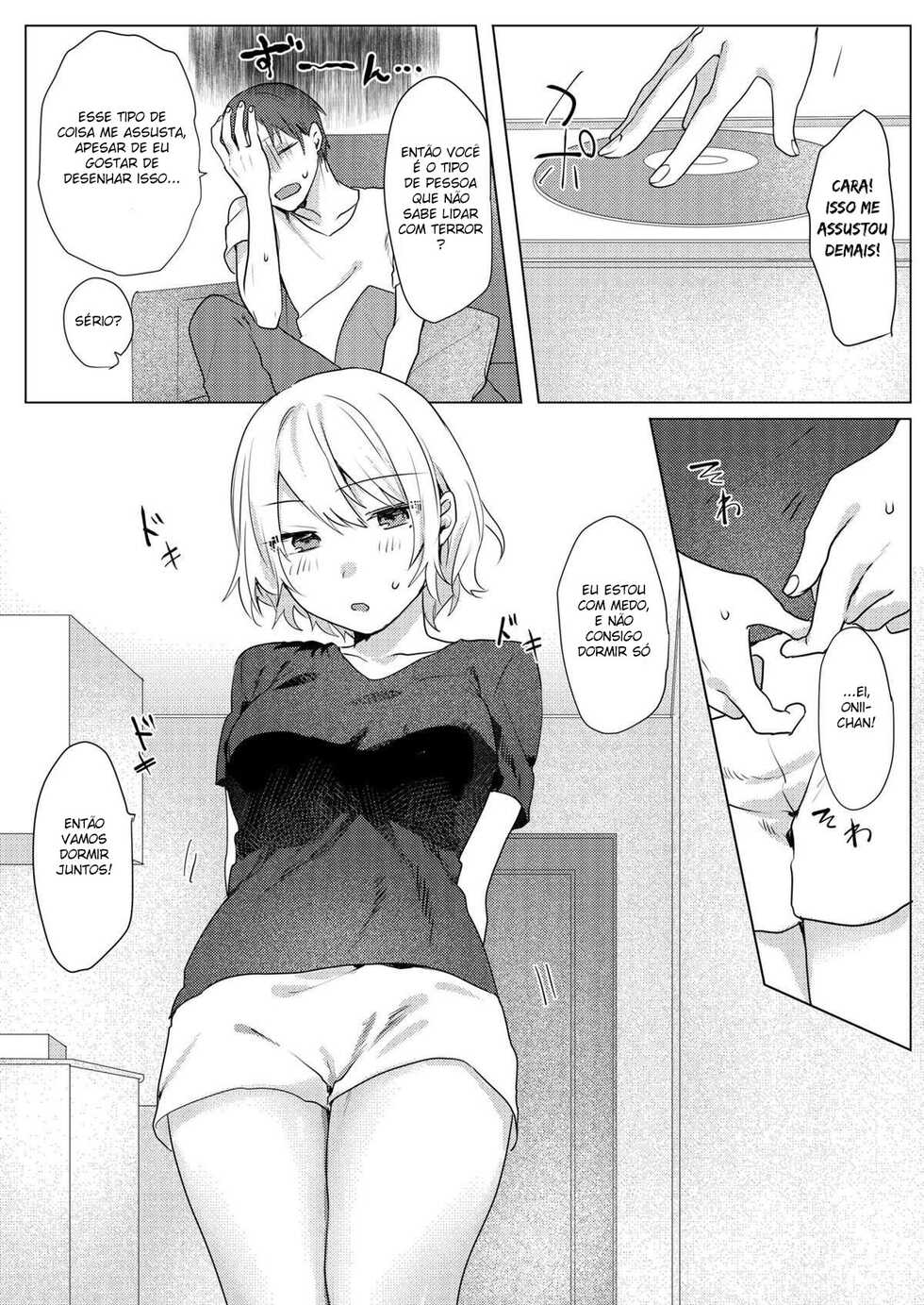 [Negiyashiki (Moegi)] Onii-chan Yuuwaku Keikaku | Um Plano Para Seduzir Meu Onii-chan [Portuguese-BR] [DiegoVPR] [Digital] - Page 27