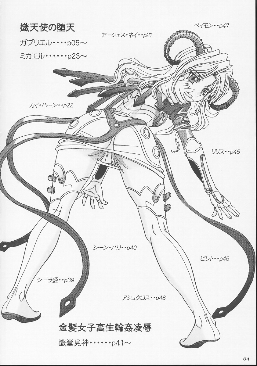 (C71) [Lover's (Inanaki Shiki)] Fallen Angels sing a ballad (Bastard!! Destroyer of Darkness) - Page 3