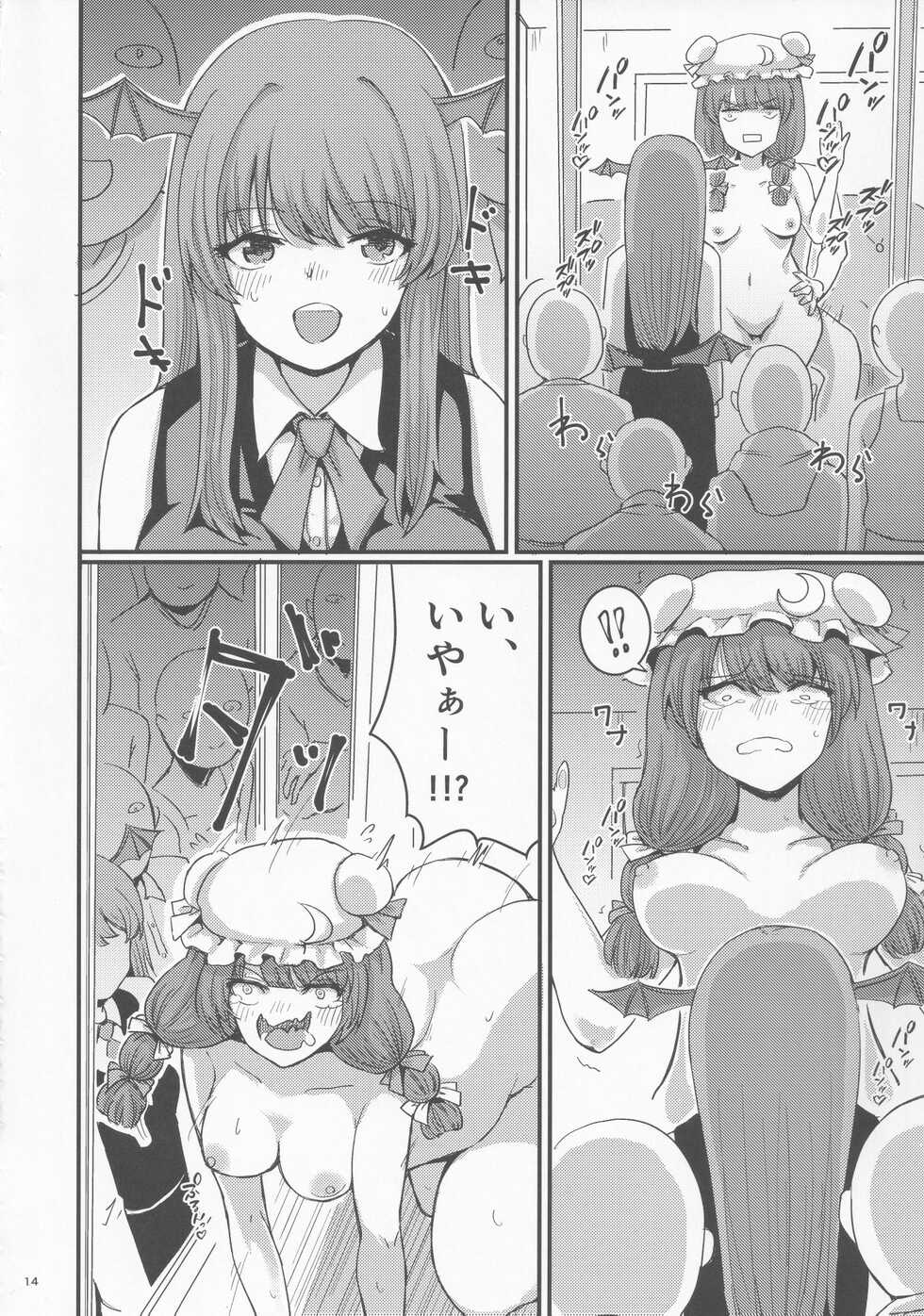 [Gensou Kagetourou (amidara)] Dokkiri H Patchouli Kikaku AV Gou ni Noru (Touhou Project) - Page 15