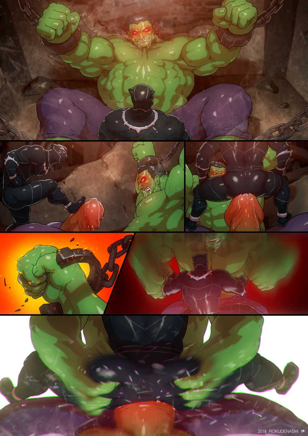 [Rokudenashi] Taming the Beast (Avengers) - Page 4