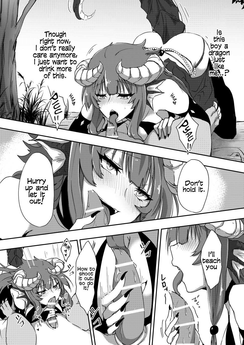 [Negito Nakoudo (Nakoudo)] Futa Dra-chan ga Oshiete Ageru | Futanari dragon-chan will teach you [English] [Tabunne Scans] [Digital] - Page 10