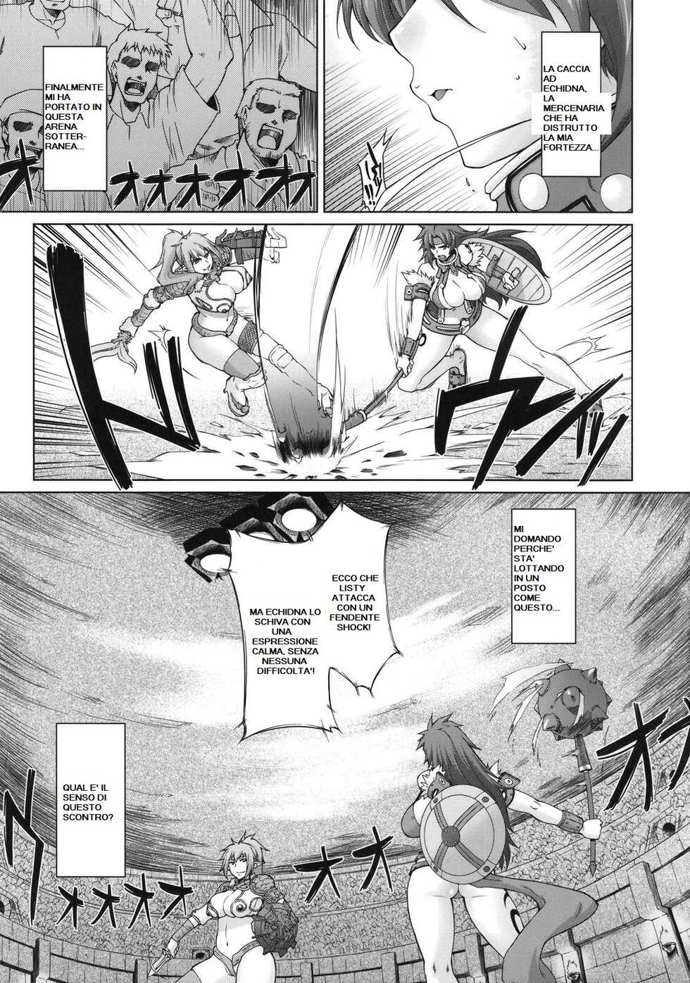 (C75) [Sago-Jou (Seura Isago)] Risty-Rin ~Kanzenban~ (Queen's Blade) [Italian] - Page 4