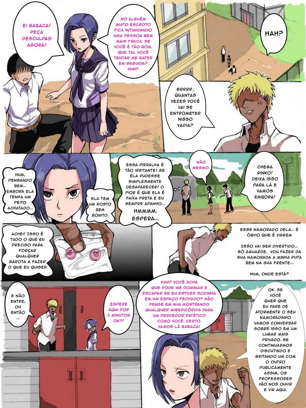 [Terasu] Rinko Netorare [Portuguese] - Page 2