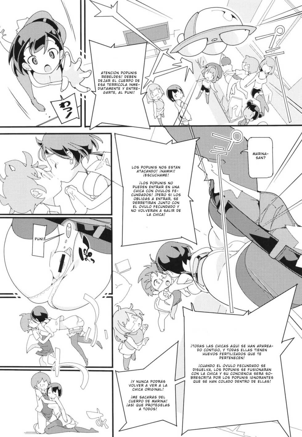 [Potato Salad (Himekuri)] Popuni Kei Joshi Panic! Vol. 10 [Spanish] [Digital] - Page 10