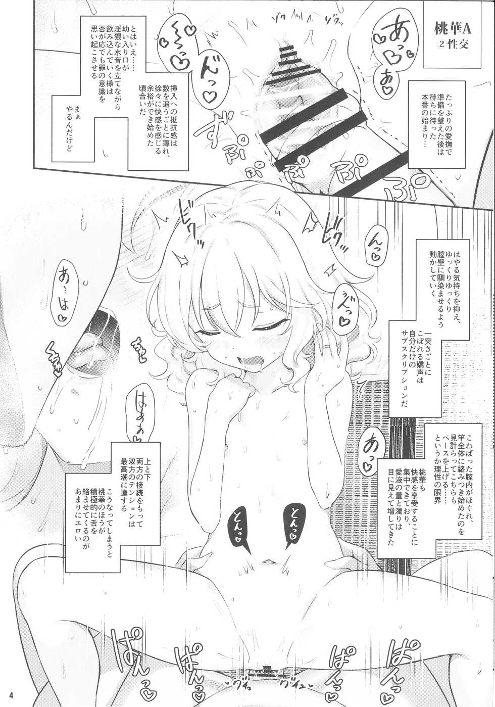 (C100) [Horizontal World (Matanonki)] Momoka Yoitsuma Contrast (THE IDOLM@STER CINDERELLA GIRLS) - Page 4