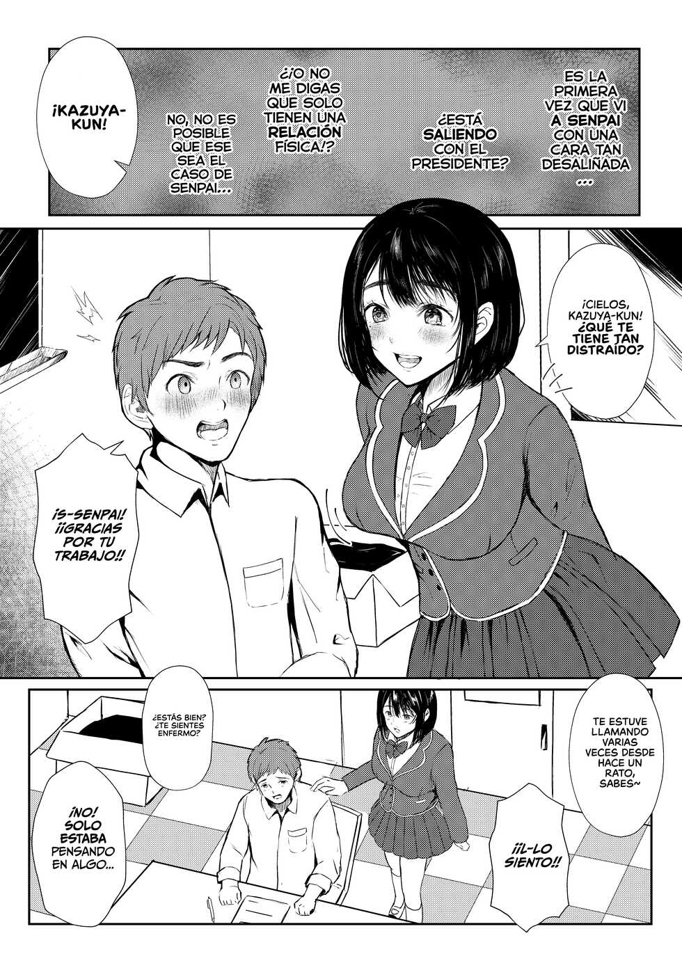 [Kanmidokoro Mitarashi (Mitarashi Dango)] Inran Seitokaishitsu | Promiscua Sala del Consejo Estudiantil [Spanish] [EromegameTT y SSR Translations] [Digital] - Page 7
