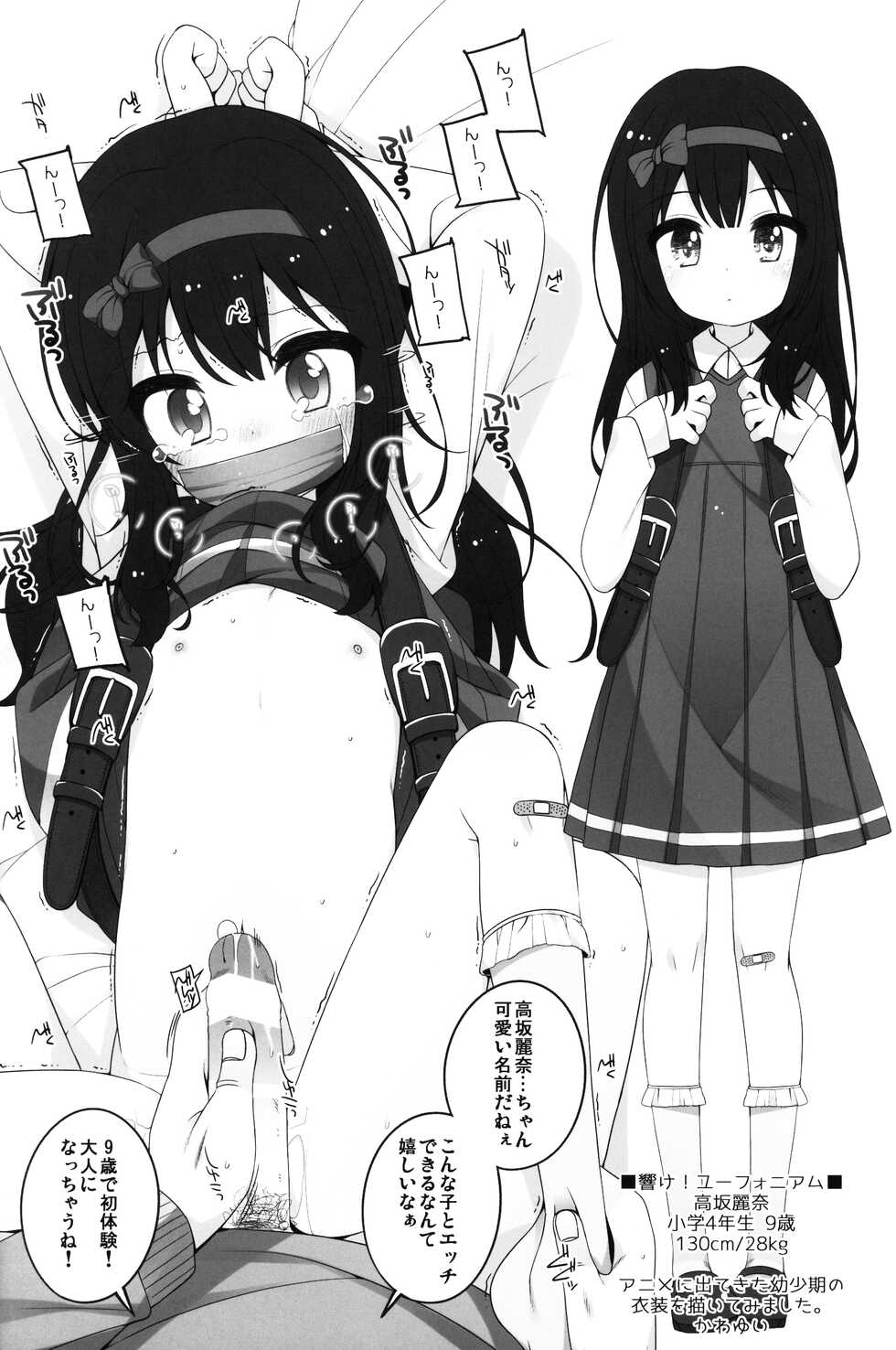 (C100) [kuma-puro, Wancho-ke (Shouji Ayumu, Wancho)] Tabeyasui you ni Chiisaku shimashita! (Various) - Page 3