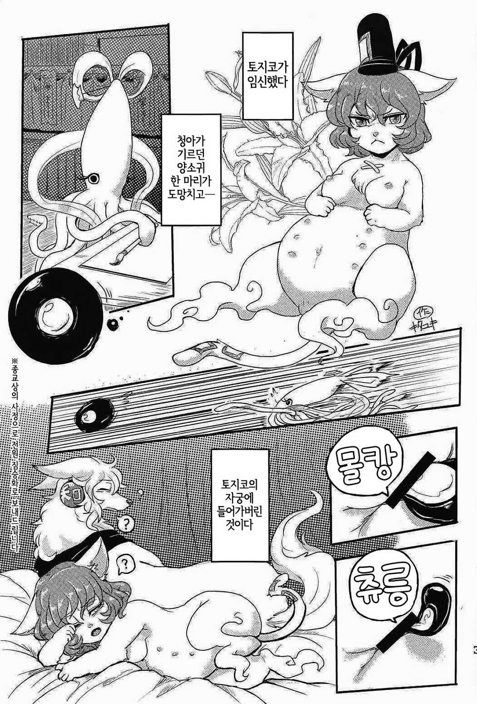 (Daikyuushuu Touhousai 7) [Kitsune no Mori (Various)] Touhou PLUMFUR 2 | 동방 PLUMFUR 2 (Touhou Project) [Korean] [LWND] - Page 30