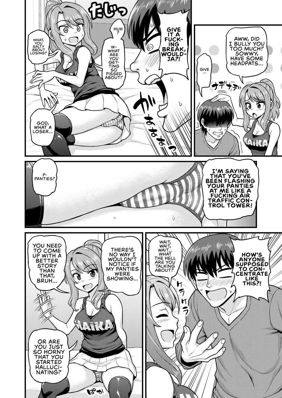 [Chimamire Yashiki (Gachonjirou)] Game Tomodachi no Onnanoko to Yaru Hanashi | Smashing With Your Gamer Girl Friend [English] [head empty] - Page 7