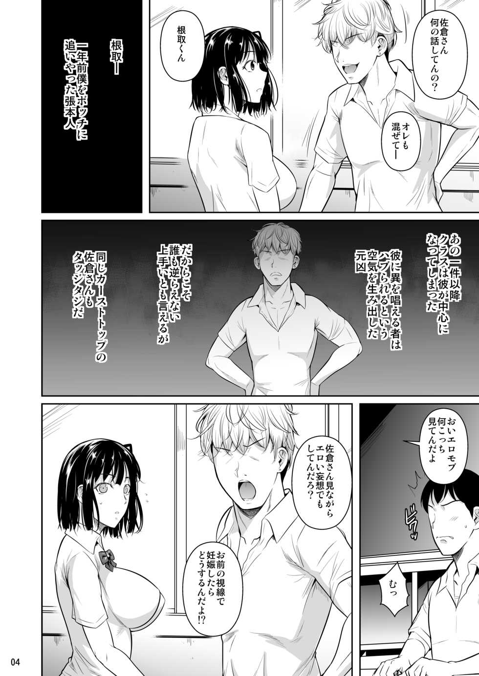 [Shoot The Moon (Fuetakishi)] Bocchi no Mob ga Tadashii Sentaku o Shite Seiso Shoujo to Tsukiau. Mochiron Sex mo Suru [Digital] - Page 5