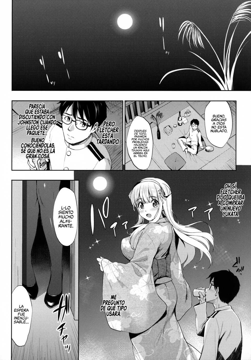 (C99) [Jouji Mujoh (Shinozuka George)] Fle★Pai USA (Kantai Collection -KanColle-) [Spanish] [Rakuen Translations] - Page 7