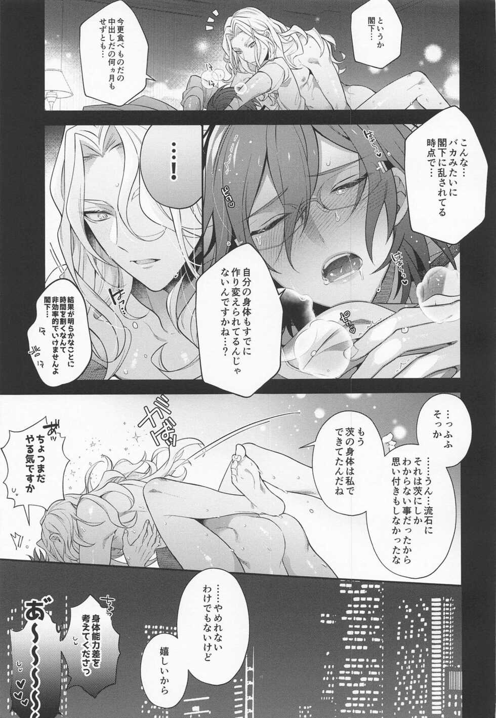 (brilliant days 28) [Shino (Shinozaki Kyoko)] Ibara wa Watashi de Dekiteiru (Ensemble Stars!) - Page 23