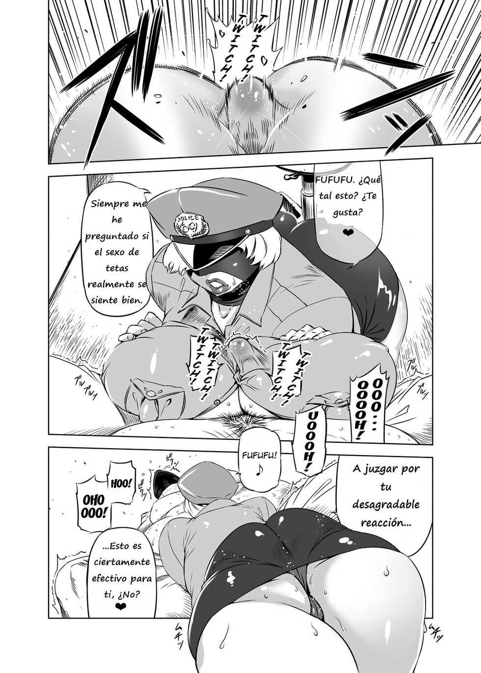 [Yuugengaisha Mach Spin (Drill Jill)] Zentou Mask Seiyoku Slave Hitozuma ○○-san 03 [Spanish] - Page 8
