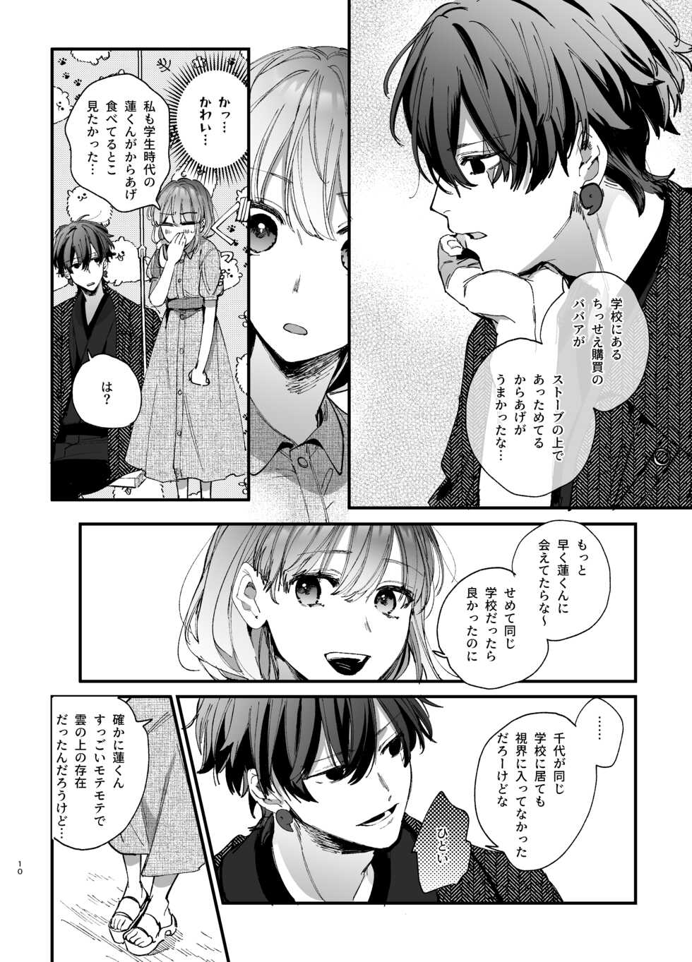 [Umenegi Daimyoujin (Umekoppe)]Saikyou Himokuzu haraiya Ren-kun ni Dakitsubusareru made 2 - Page 10