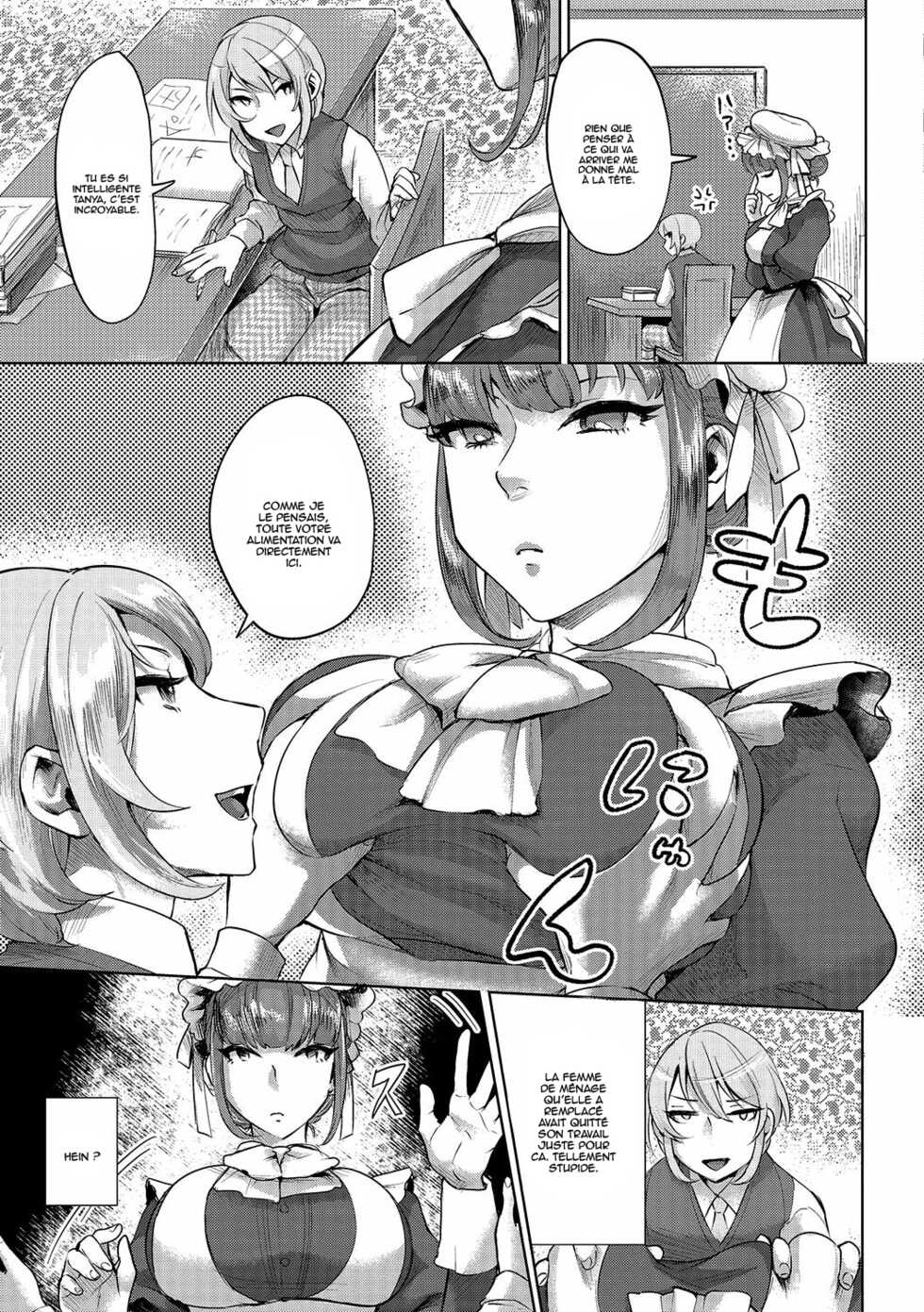 [Ome-chan] Bocchama no Aibou Maid | The Young Master’s Partner Maid (Futanari Secrosse!! 3) [French] {Hennojin} [Decensored] - Page 3