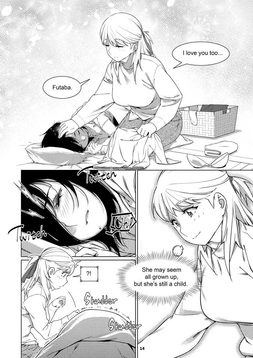 [Otonano Omochiya (Hirokawa)] Futaba no Ohanashi Matome 3 | The Story of Futaba 3 [English] [Digital] - Page 13